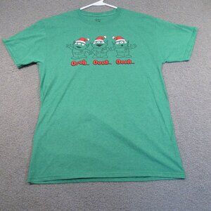 Disney Toy Story 4 Men's TShirt Medium Green Aliens "Oooh Oooh Oooh" Graphic Tee